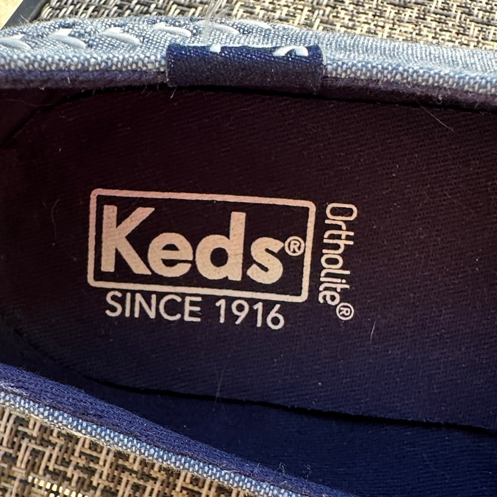 NWOT Keds Denim Tennis Shoes - Picture 5 of 7